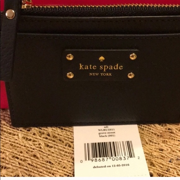 NWT Kate Spade Adi Leather Card Case - Picture 3 of 4